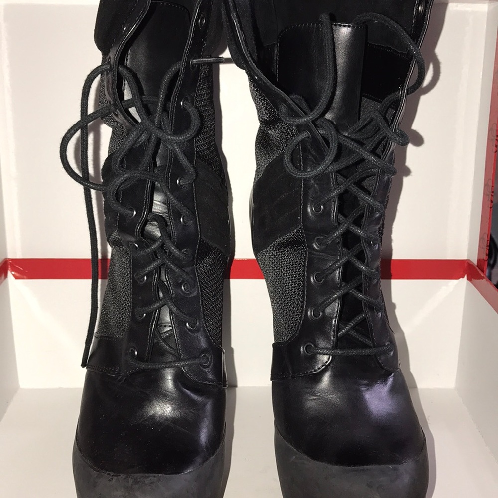 Black booties